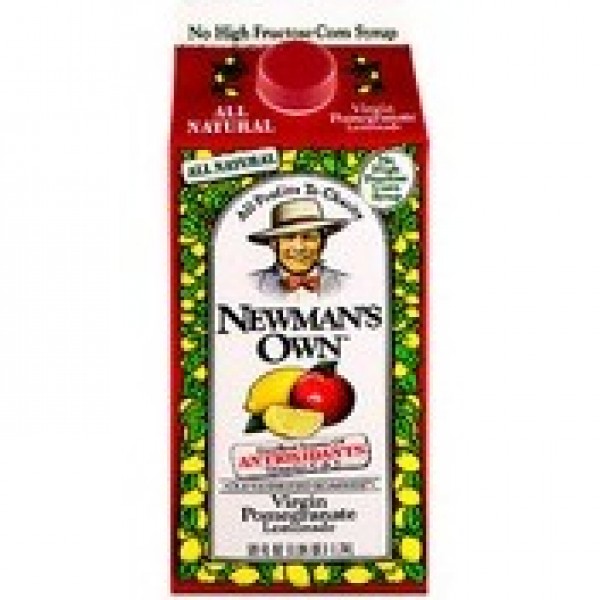 Newman's own all Natural virgin pomegranate lemonade (020662101839)